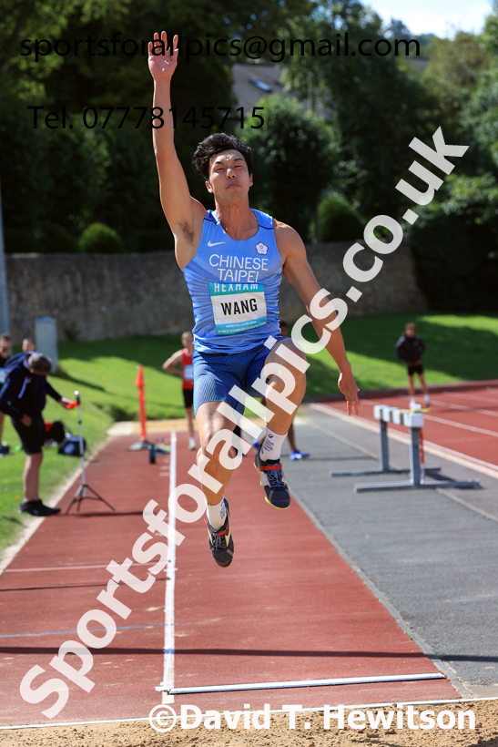 Decathlon long jump, 2025 EAP International Combined Events, Hexham, Northumberland.  Photo: David T. Hewitson/Sports for All Pics